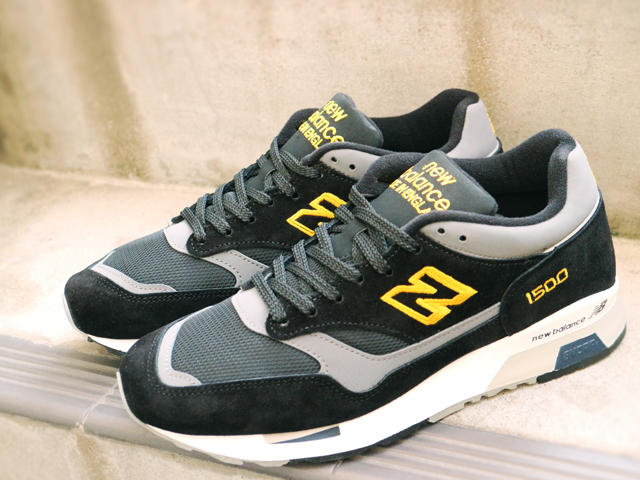 NEW BALANCE M1500 BLACK/YELLOW - 01