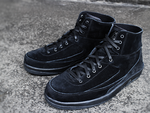 AIR JORDAN 2 RETRO DECON “BLACK SUEDE” - 01