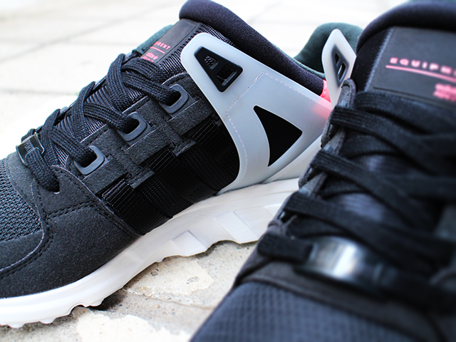 EQT SUPPORT RF “CORE BLACK/TURBO PINK” - 04