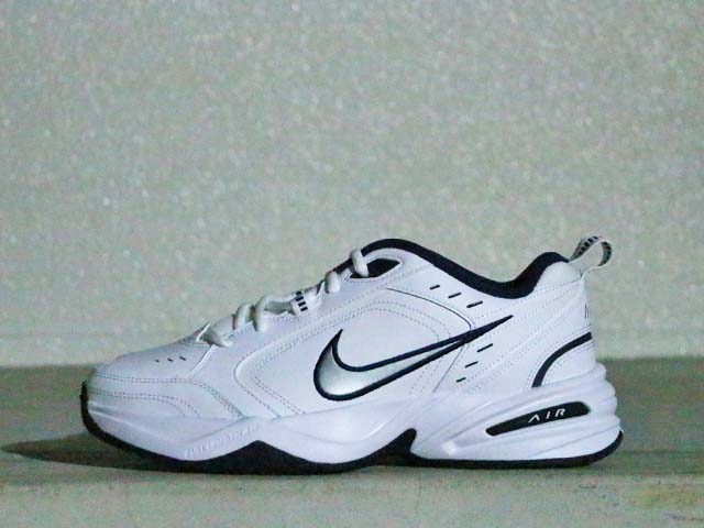 AIR MONARCH 4 WHITE/NAVY/METALLIC SILVER - 01