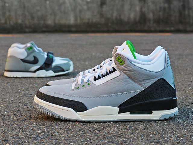 AIR JORDAN 3 RETRO “AT1 CHLOROPHYLL” - 01