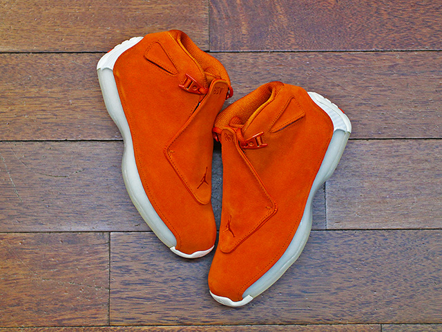 AIR JORDAN 18 RETRO “CAMPFIRE ORANGE” - 01