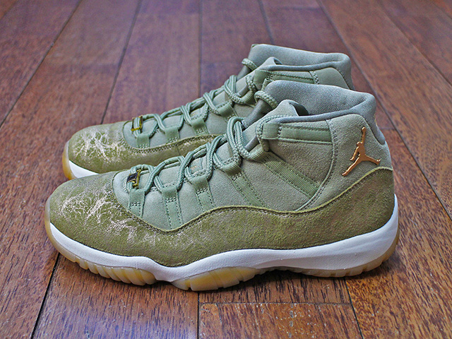 WMNS AIR JORDAN 11 RETRO “OLIVE LUX” - 02