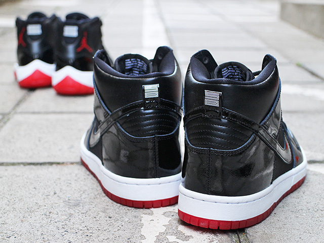 SB ZOOM DUNK HIGH TR QS AIR JORDAN 11 “Bred” - 03