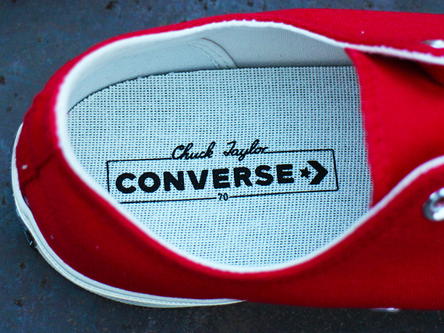 CONVERSE CHUCK 70 OX “HERITAGE COURT” RED - 05