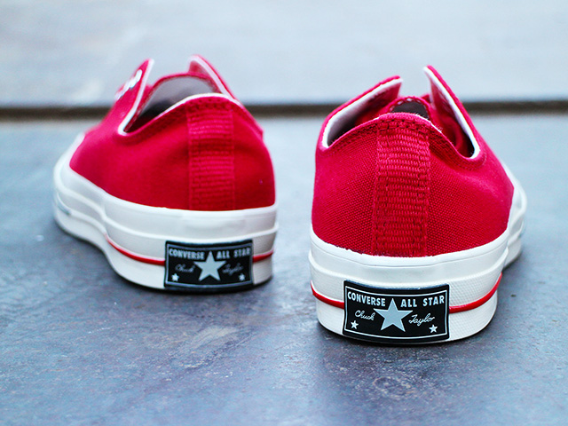 CONVERSE CHUCK 70 OX “HERITAGE COURT” RED - 04