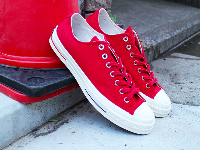 CONVERSE CHUCK 70 OX “HERITAGE COURT” RED - 01