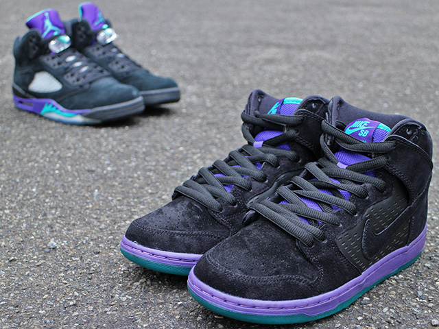 DUNK HIGH PREMIUM SB “AJ5-BLACK GRAPE” - 02