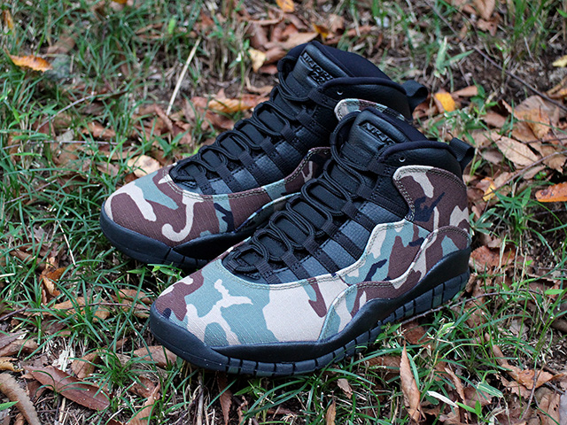 AIR JORDAN 10 RETRO “WOODLAND CAMO” - 02