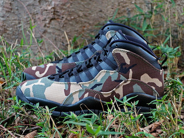 AIR JORDAN 10 RETRO “WOODLAND CAMO” - 01