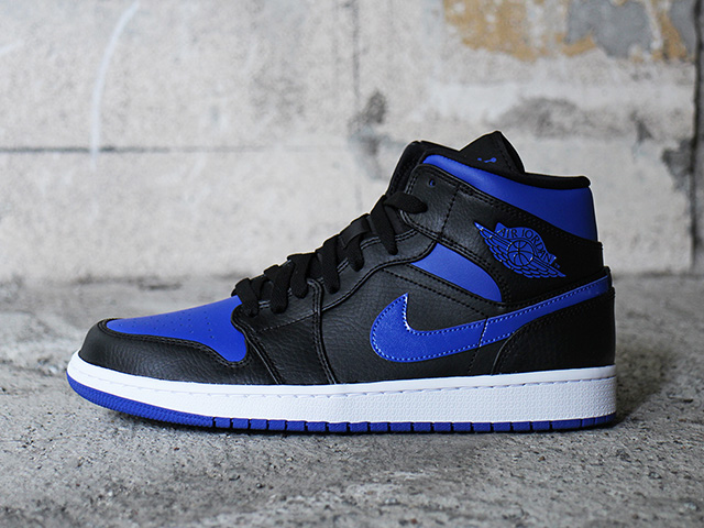 AIR JORDAN 1 MID “BLACK/ROYAL” - 01