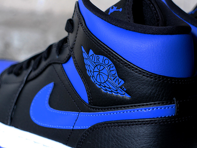 AIR JORDAN 1 MID “BLACK/ROYAL” - 04