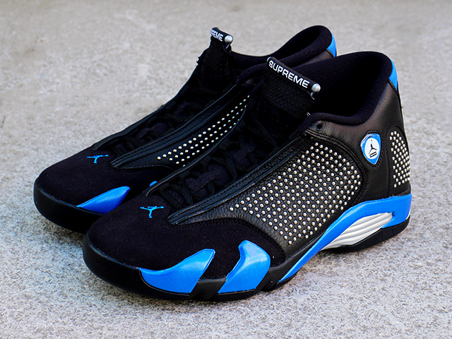 AIR JORDAN 14 RETRO “SUPREME” BLACK - 02