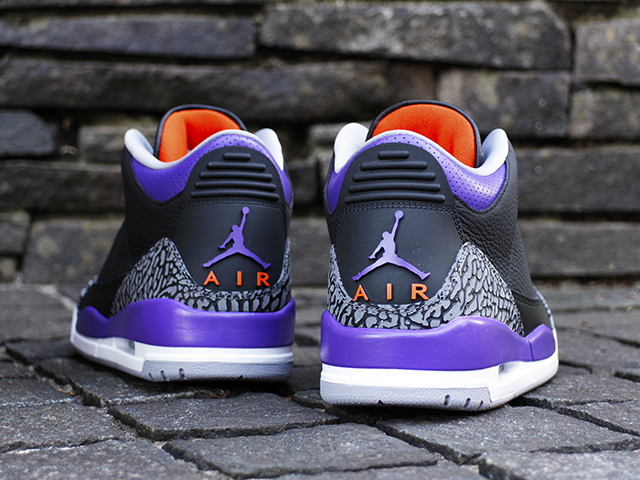 AIR JORDAN 3 RETRO “SUNS/COURT PURPLE-CEMENT” - 05