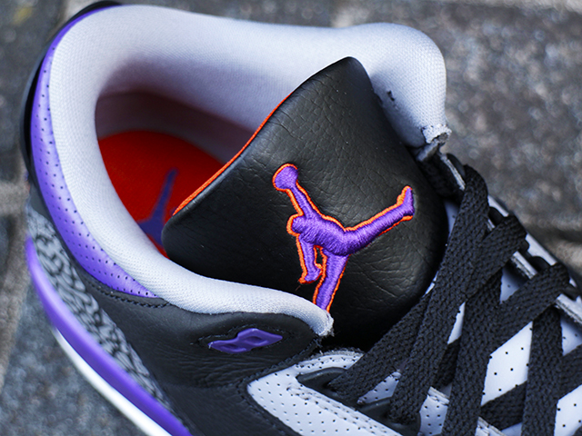 AIR JORDAN 3 RETRO “SUNS/COURT PURPLE-CEMENT” - 03