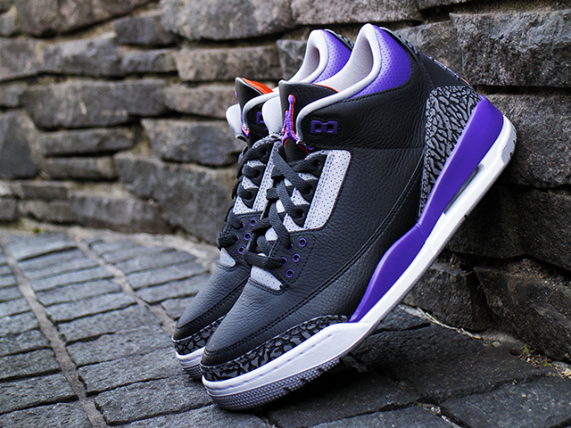 AIR JORDAN 3 RETRO “SUNS/COURT PURPLE-CEMENT” - 02