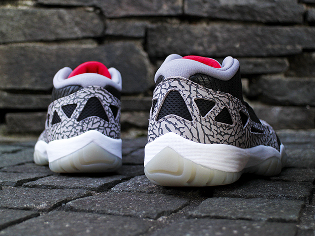 AIR JORDAN 11 RETRO LOW IE “BLACK/CEMENT GREY” - 05