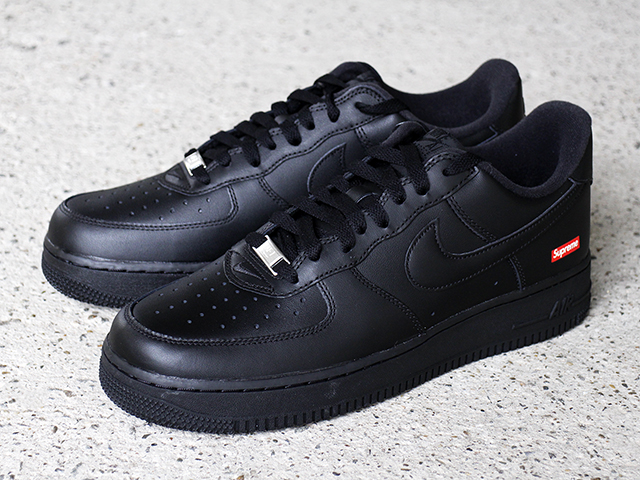 AIR FORCE 1 LOW/SUPREME “BLACK” - 02