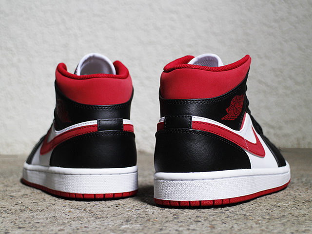 AIR JORDAN 1 MID “WHITE/GYM RED-BLACK” - 05