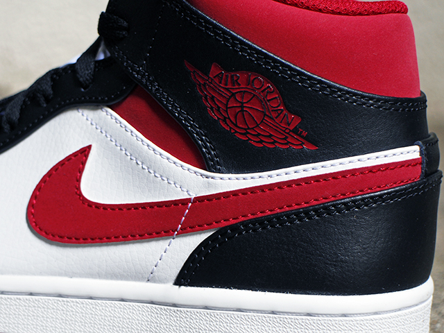 AIR JORDAN 1 MID “WHITE/GYM RED-BLACK” - 03