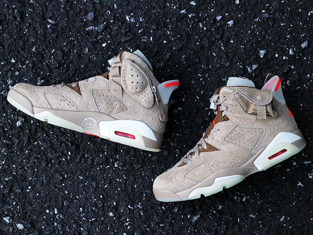 AIR JORDAN 6 RETRO “TRAVIS SCOTT”BRITISH KHAKI - 04