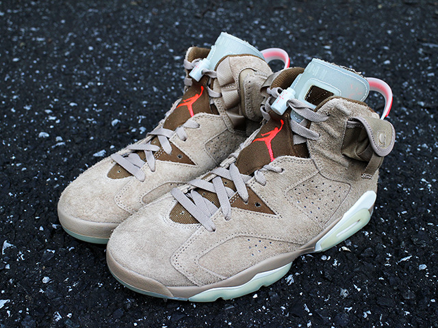 AIR JORDAN 6 RETRO “TRAVIS SCOTT”BRITISH KHAKI - 01