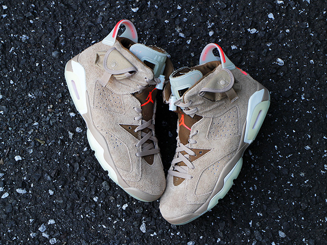 AIR JORDAN 6 RETRO “TRAVIS SCOTT”BRITISH KHAKI - 02