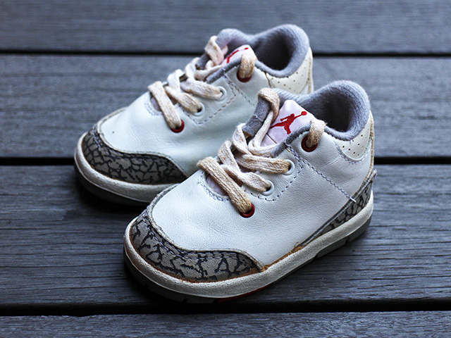 BABY JORDAN 3 “WHITE CEMENT” 1988 - 01