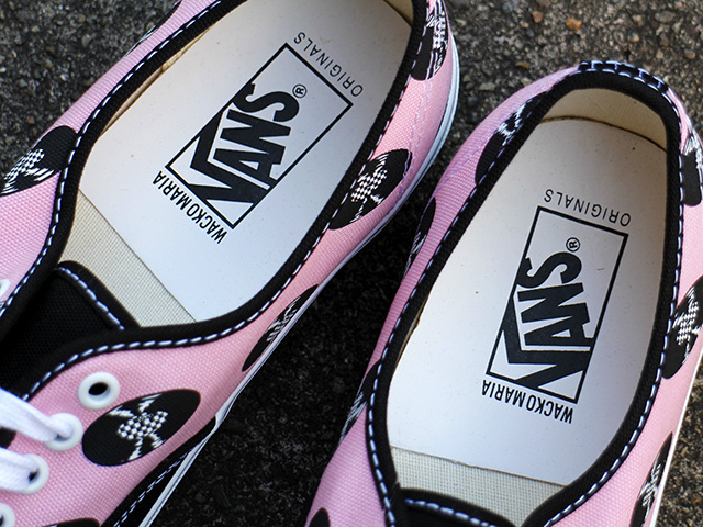 VANS VAULT OG AUTHENTIC LX “WACKO MARIA” PINK RECORDS - 04