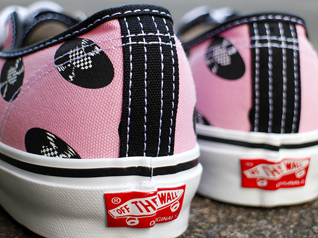 VANS VAULT OG AUTHENTIC LX “WACKO MARIA” PINK RECORDS - 03