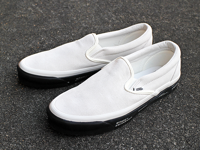 VANS VAULT OG CLASSIC SLIP ON “WTAPS” GPS/WHITE - 01