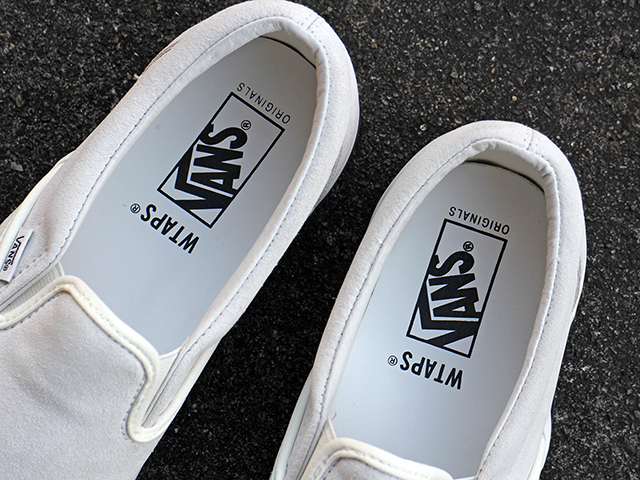 VANS VAULT OG CLASSIC SLIP ON “WTAPS” GPS/WHITE - 03