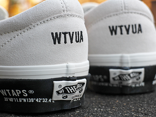 VANS VAULT OG CLASSIC SLIP ON “WTAPS” GPS/WHITE - 05