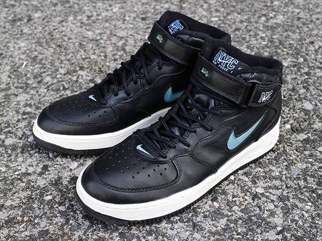 AIR FORCE 1 MID SC “NYC” BLACK/UNIVERSITY BLUE - 01