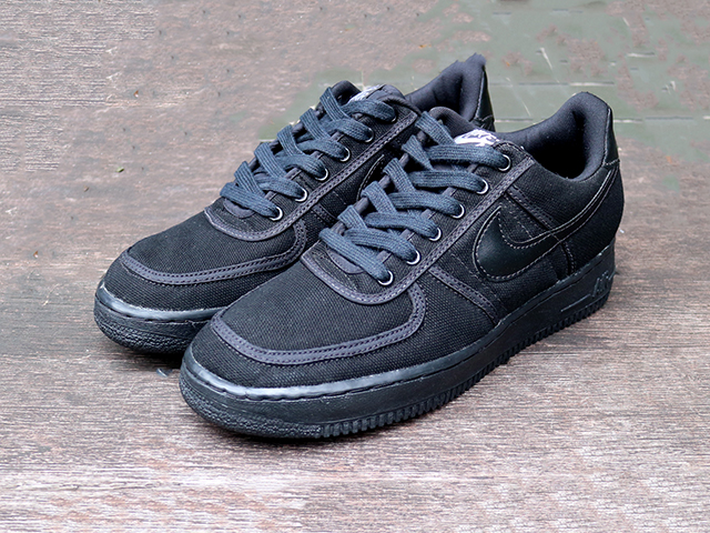 AIR FORCE 1 CANVAS “FOOT LOCKER” BLACK - 01