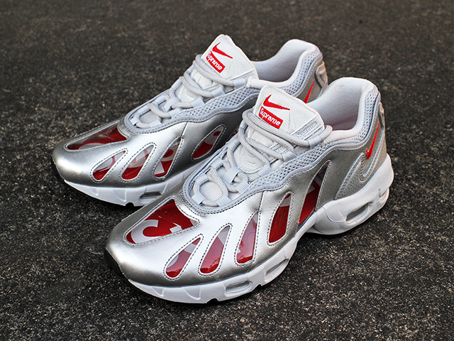 AIR MAX 96 “SUPREME” METALLIC SILVER - 01