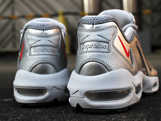 AIR MAX 96 “SUPREME” METALLIC SILVER - 05