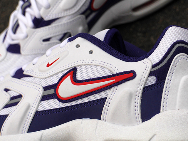 WMNS AIR MAX 96 2 WHITE/COMET RED-GRAPE ICE - 03