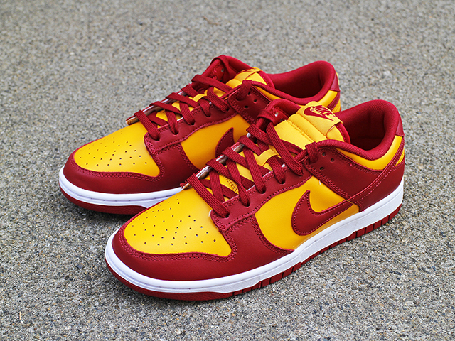 DUNK LOW RETRO MIDAS GOLD/TOUGH RED - 01