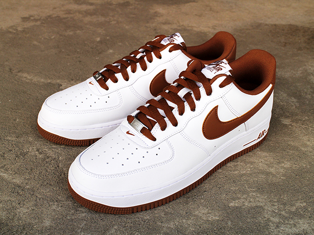 AIR FORCE 1 07 WHITE/PECAN - 01