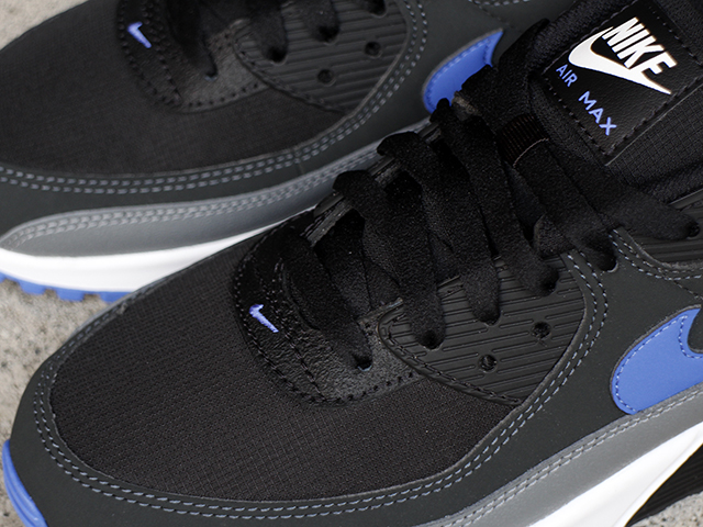 AIR MAX 90 BLACK/MEDIUM BLUE - 02