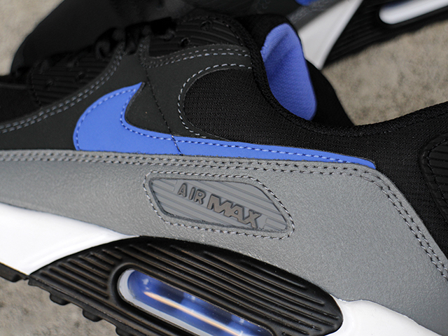 AIR MAX 90 BLACK/MEDIUM BLUE - 03