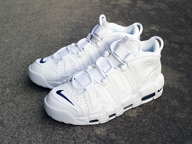 AIR MORE UPTEMPO 96 WHITE/MIDNIGHT NAVY - 01