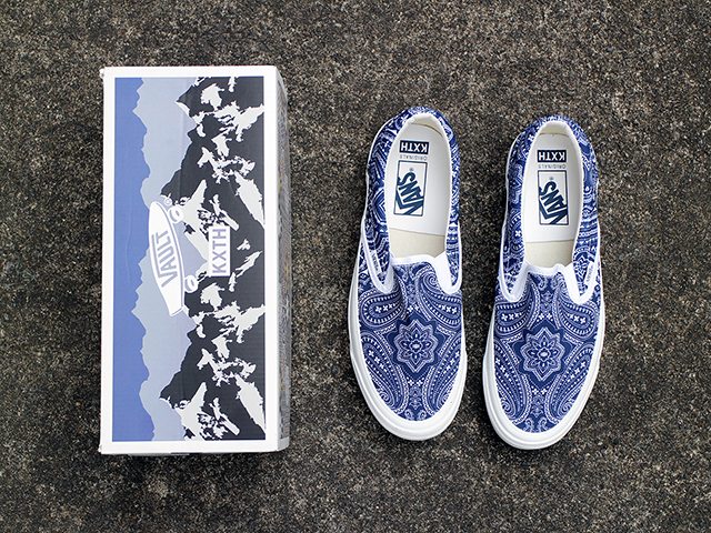 VANS VAULT OG CLASSIC SLIP-ON “KITH”PAISLEY - 05