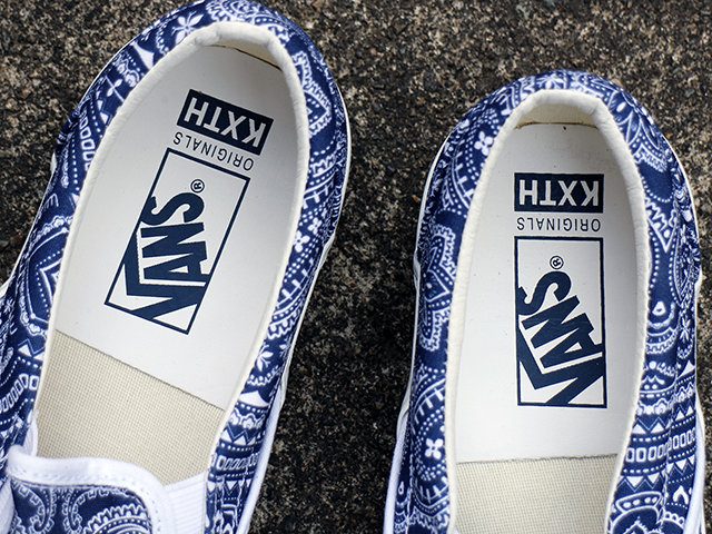 VANS VAULT OG CLASSIC SLIP-ON “KITH”PAISLEY - 03