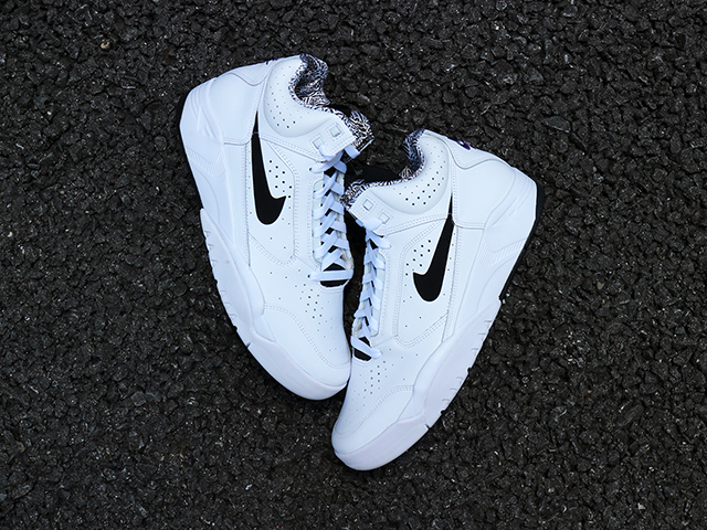 AIR FLIGHT LITE MID 2021 WHITE/BLACK - 03