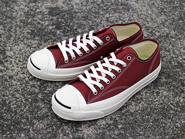 CONVERSE JACK PURCELL CANVAS “ADDICT” MAROON - 01