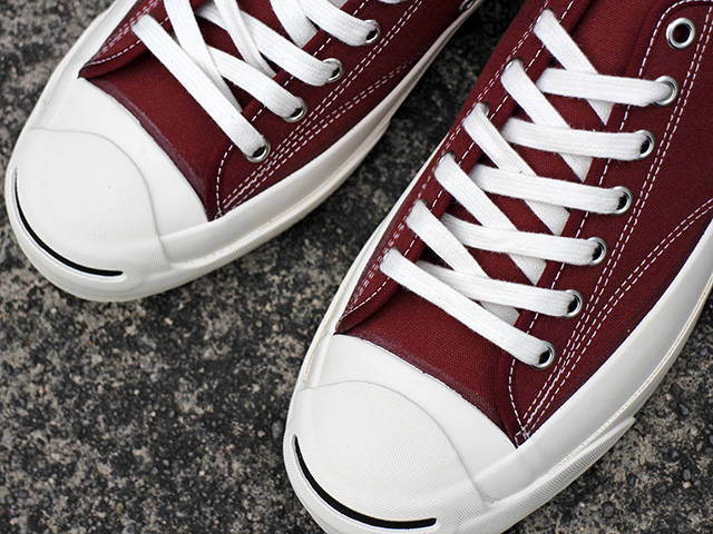 CONVERSE JACK PURCELL CANVAS “ADDICT” MAROON - 02