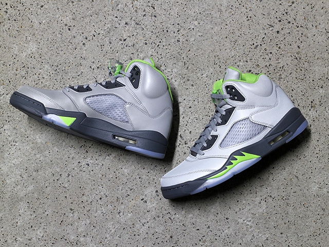 AIR JORDAN 5 RETRO GREEN BEAN & FLINT - 05