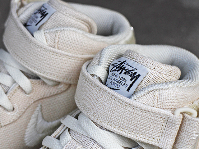 AIR FORCE 1 07 MID SP “STUSSY” FOSSIL - 02